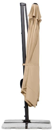 Schneider Sonnenschirm Rhodos, natur, ca. 300 x 300 cm, 8-teilig